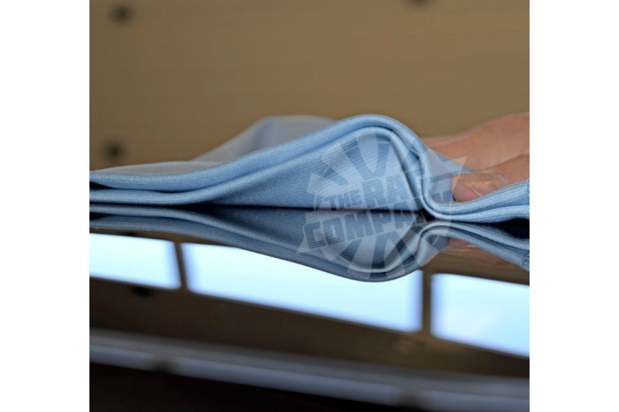 Blue Glass and Window Towel - ruitendoek
