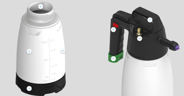 iK Foam Pro 2+ - compressiesprayer