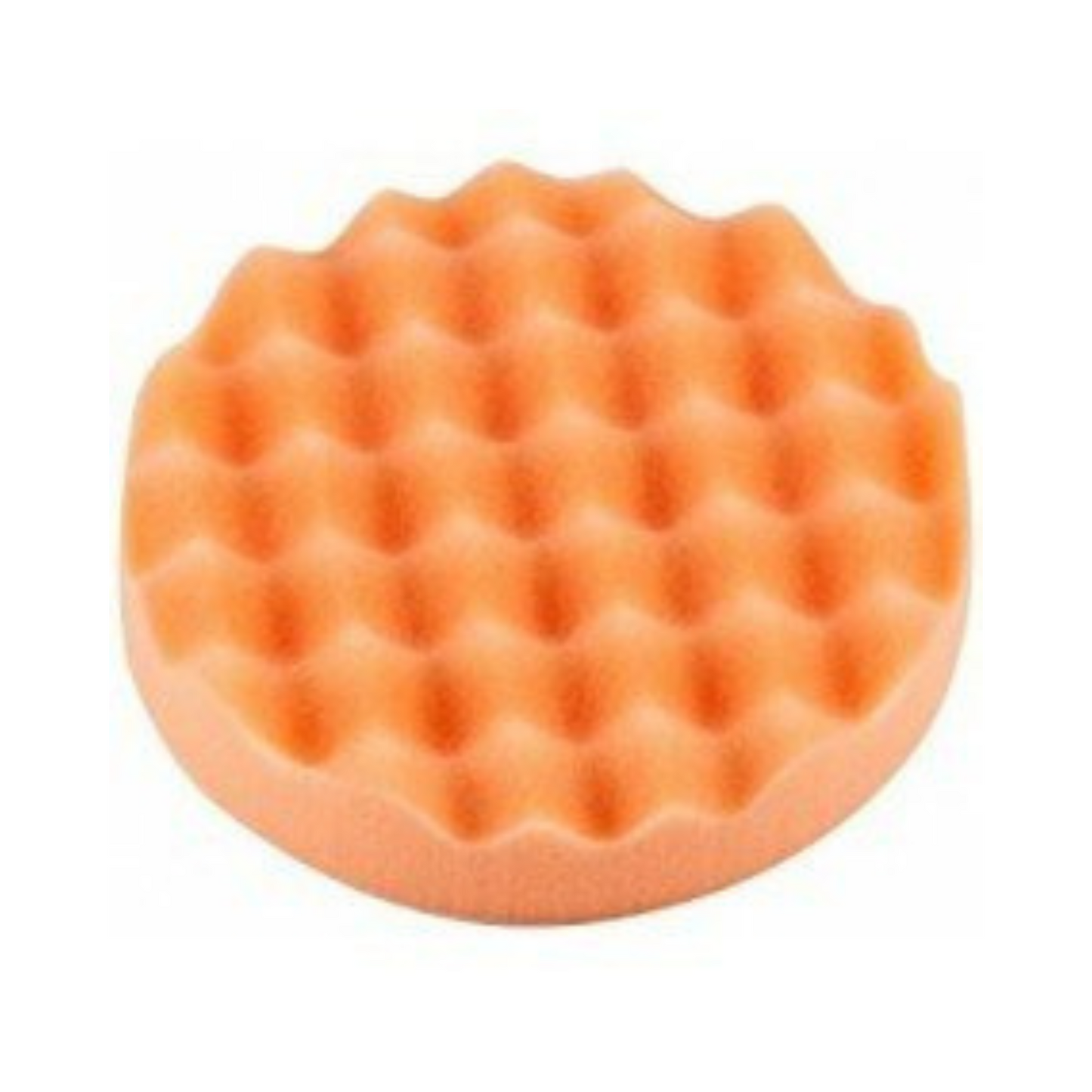 Orange Waffle Foam Pad - polijstpad