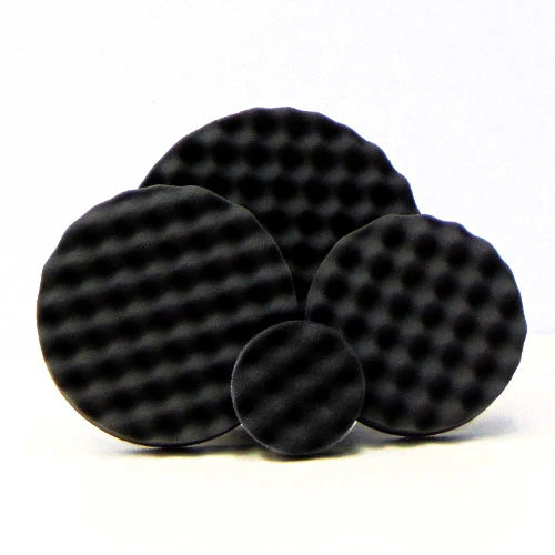 Optimum Black Waffle Foam pad - polijstpad